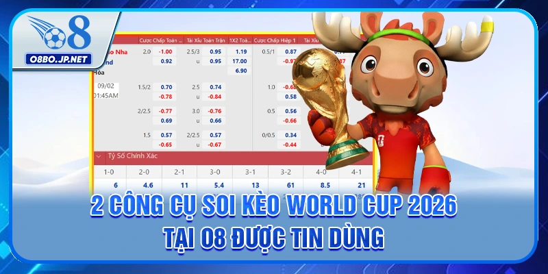 Cách Soi Kèo World Cup 2026 Tại O8 Thông Qua 6 Loại Cược 3 2 công cụ soi kèo World Cup 2026 tại O8 được tin dùng